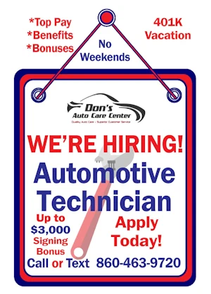 now hiring call for more information